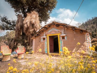 Chopta eco mud house HUDDU village near chopta Uttrakhand