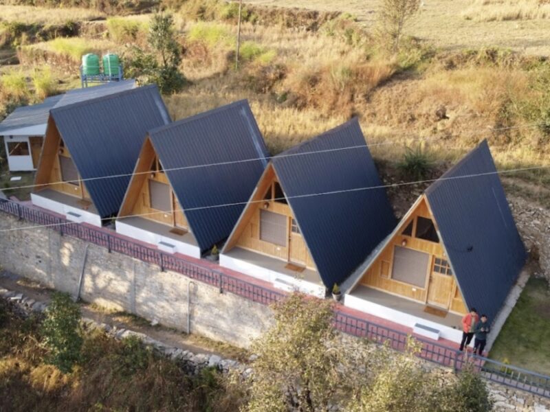 Cabin stay sari village chopta